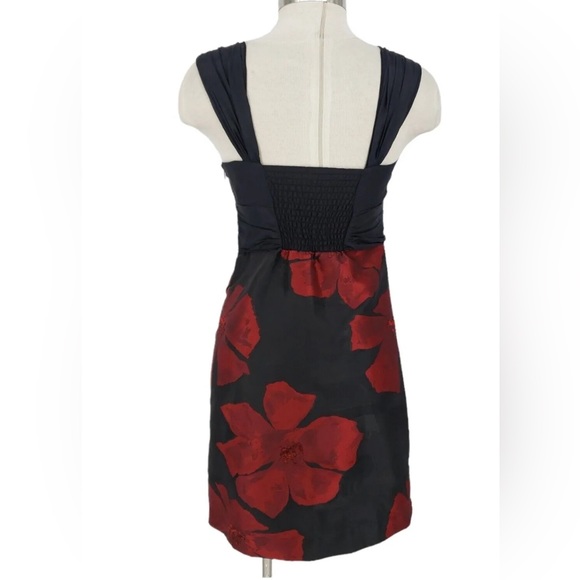 MSSP Max Studio Specialty Products Dress, size 12 slate grey and dark pink - Picture 2 of 11